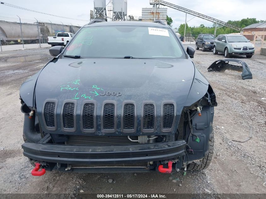 2018 Jeep Cherokee Trailhawk 4X4 VIN: 1C4PJMBX0JD571334 Lot: 39412811