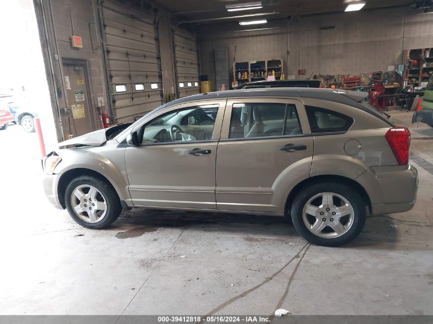 2007 Dodge Caliber Sxt VIN: 1B3HB48B97D259472 Lot: 39412818