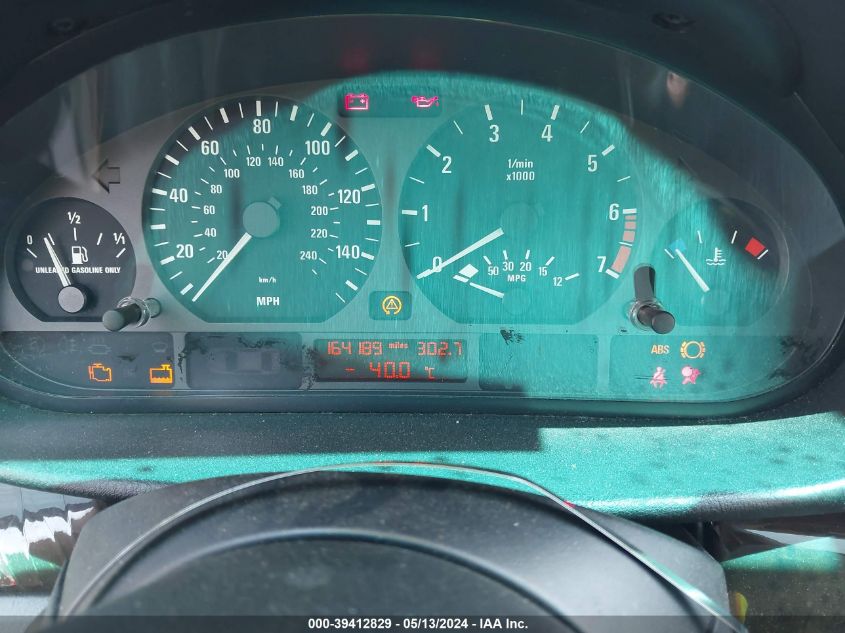 1999 BMW 323I VIN: WBAAM3333XKC58477 Lot: 39412829