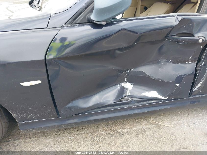 2009 BMW 328I VIN: WBAPH77539NM45153 Lot: 39412832