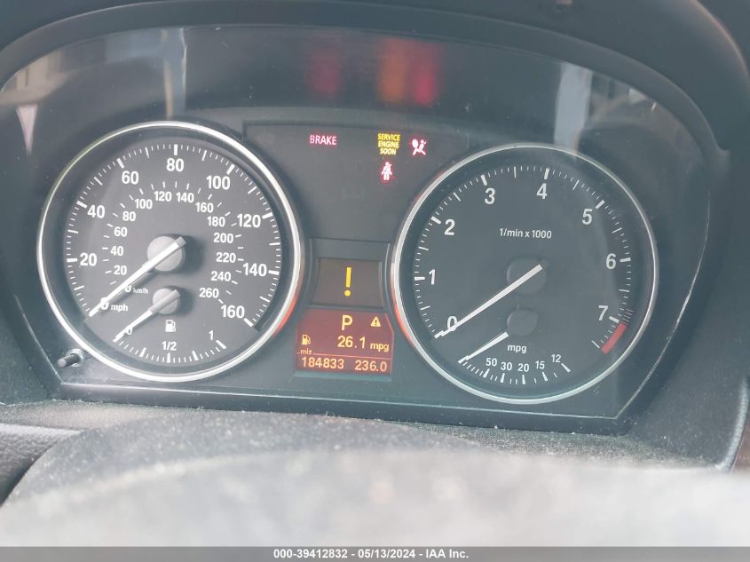 2009 BMW 328I VIN: WBAPH77539NM45153 Lot: 39412832