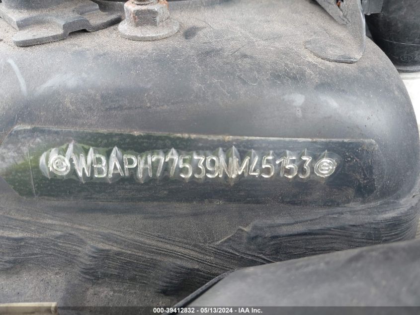 2009 BMW 328I VIN: WBAPH77539NM45153 Lot: 39412832