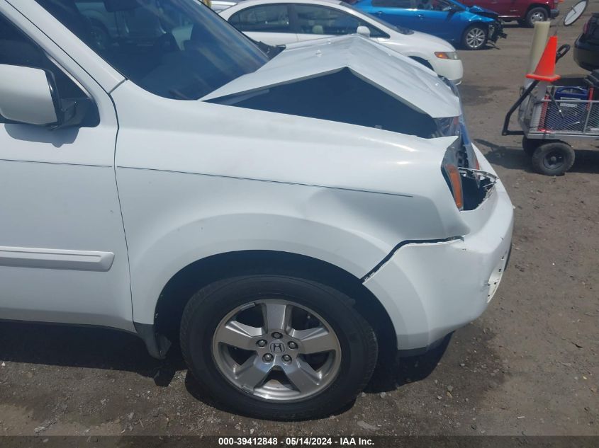 2009 Honda Pilot Ex-L VIN: 5FNYF38549B022326 Lot: 39412848