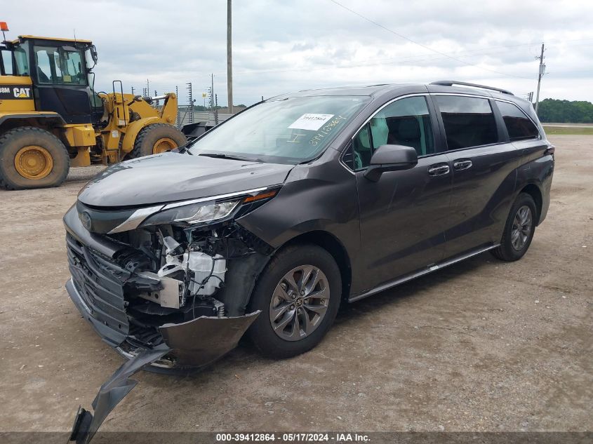 2023 Toyota Sienna Xle VIN: 5TDYRKEC0PS161446 Lot: 39412864