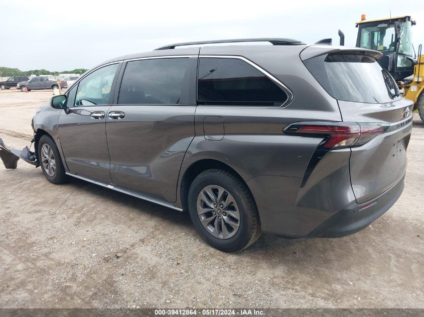 2023 Toyota Sienna Xle VIN: 5TDYRKEC0PS161446 Lot: 39412864