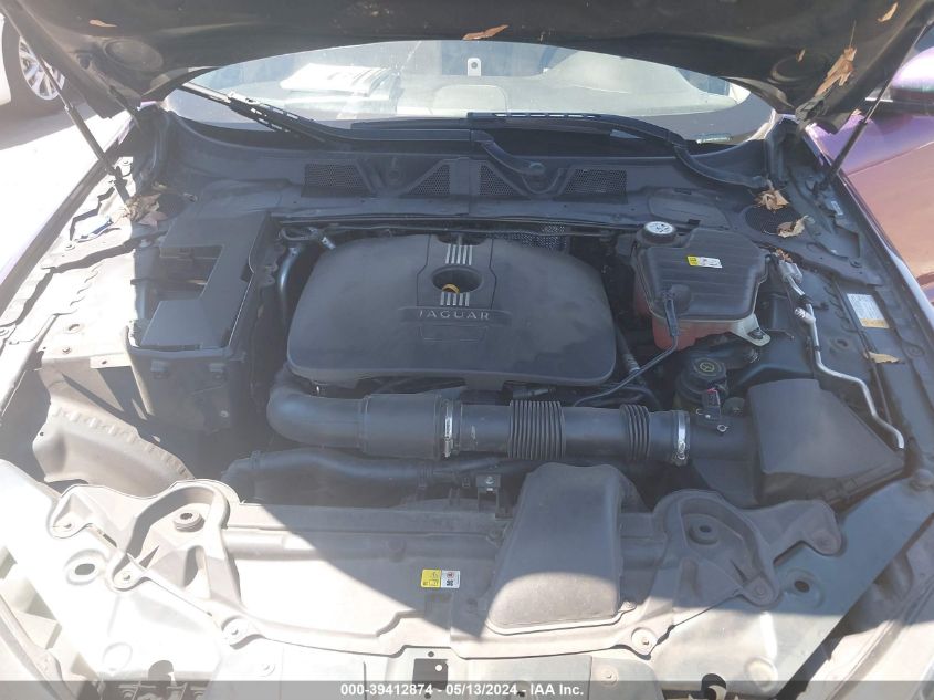 2013 Jaguar Xf I4 T VIN: SAJWA0ES0DPS74928 Lot: 39412874