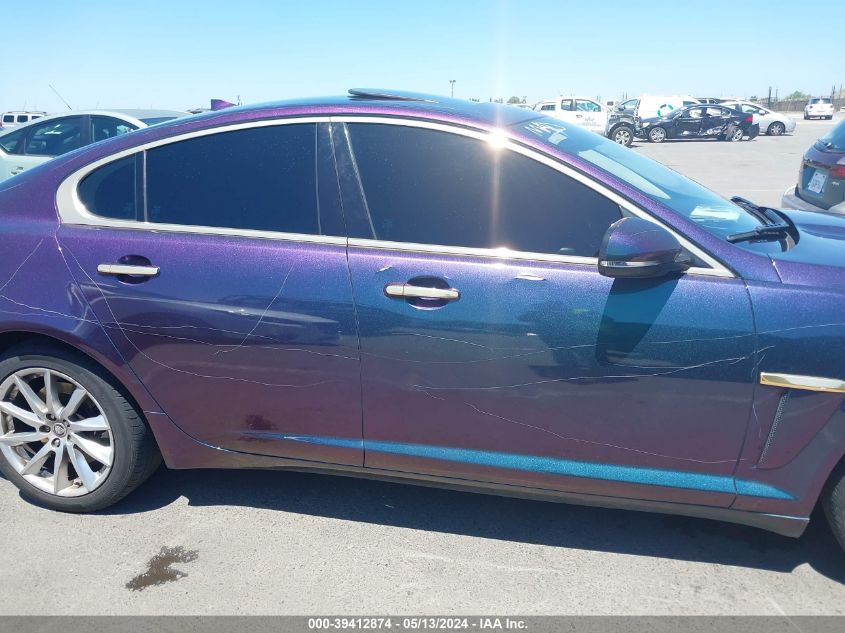 2013 Jaguar Xf I4 T VIN: SAJWA0ES0DPS74928 Lot: 39412874