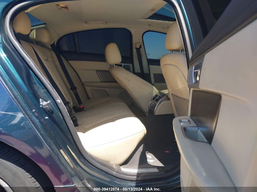 2013 Jaguar Xf I4 T VIN: SAJWA0ES0DPS74928 Lot: 39412874