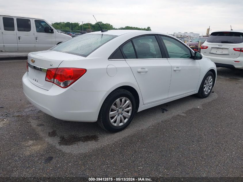 2011 Chevrolet Cruze Ls VIN: 1G1PC5SH4B7124376 Lot: 39412875