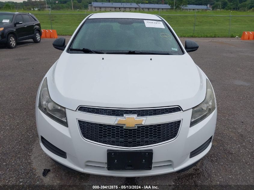 2011 Chevrolet Cruze Ls VIN: 1G1PC5SH4B7124376 Lot: 39412875