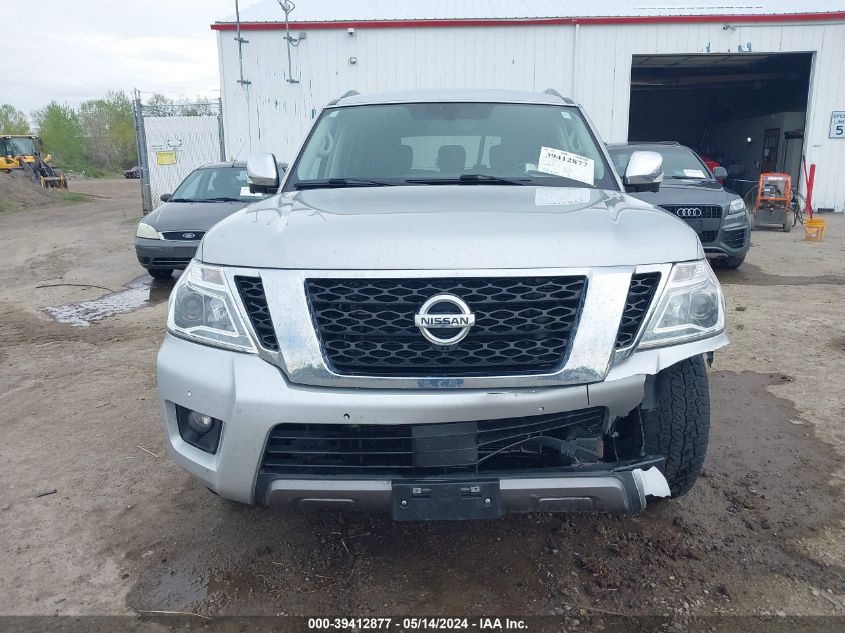 2019 Nissan Armada Sl VIN: JN8AY2NC6KX511433 Lot: 39412877