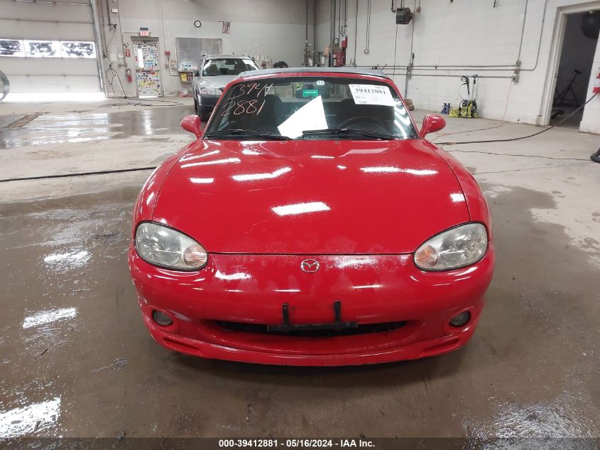 2000 Mazda Mx-5 Miata Ls/Special Edition VIN: JM1NB353XY0149905 Lot: 39412881