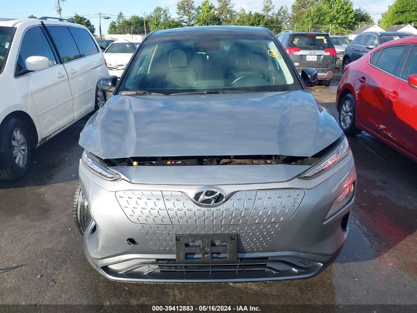 2021 Hyundai Kona Electric Sel VIN: KM8K23AG8MU126844 Lot: 39412883