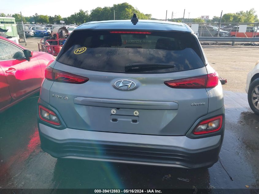 2021 Hyundai Kona Electric Sel VIN: KM8K23AG8MU126844 Lot: 39412883