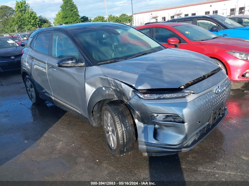 2021 Hyundai Kona Electric Sel VIN: KM8K23AG8MU126844 Lot: 39412883