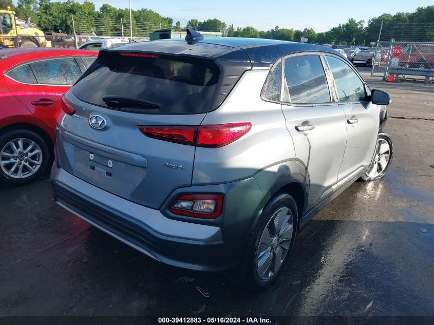 2021 Hyundai Kona Electric Sel VIN: KM8K23AG8MU126844 Lot: 39412883