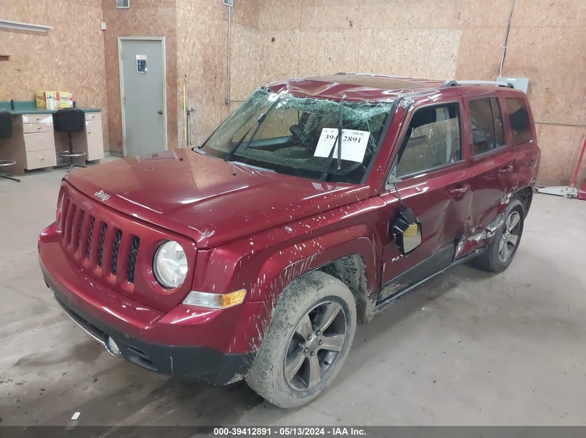 2016 JEEP PATRIOT HIGH ALTITUDE EDITION - 1C4NJPFA5GD802896