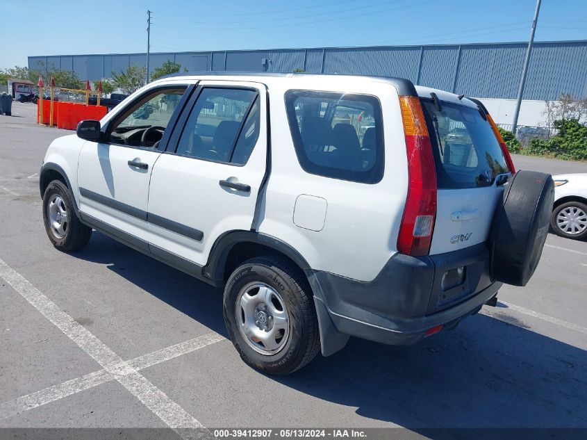 2002 Honda Cr-V Lx VIN: JHLRD68422C024827 Lot: 39412907