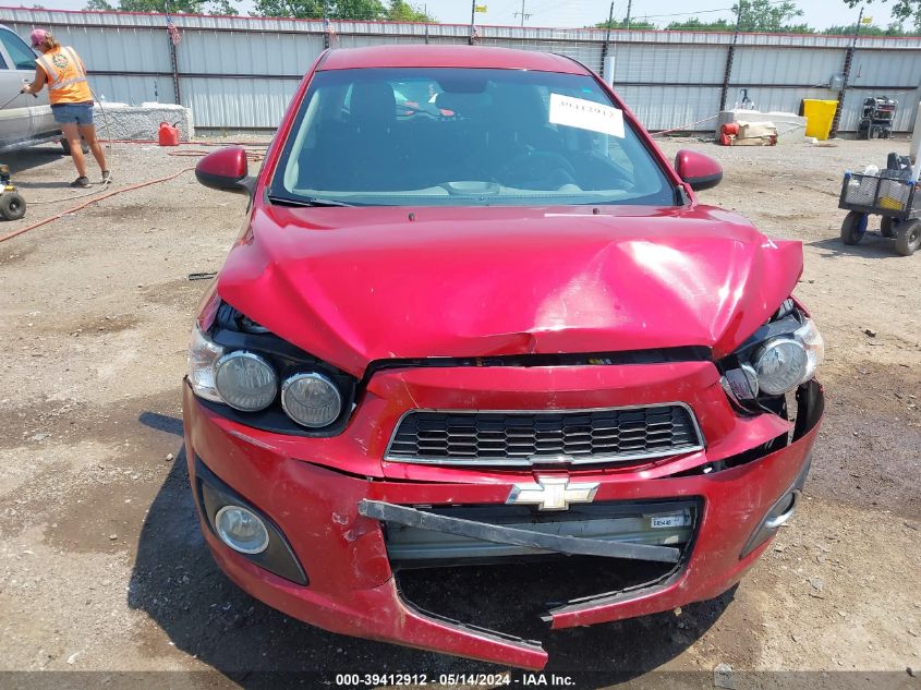 2012 Chevrolet Sonic 2Lt VIN: 1G1JC6SH4C4111092 Lot: 39412912