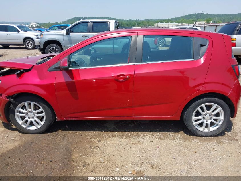 2012 Chevrolet Sonic 2Lt VIN: 1G1JC6SH4C4111092 Lot: 39412912