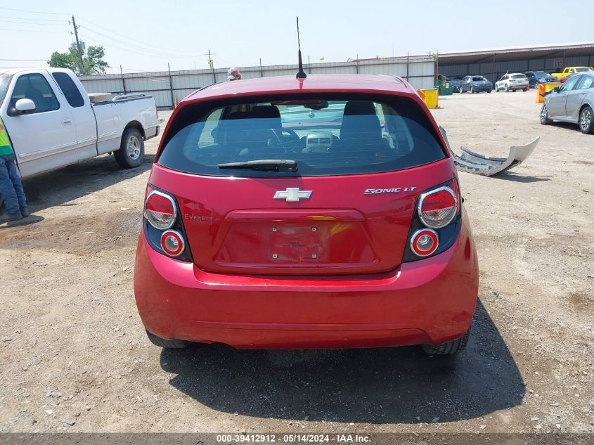 2012 Chevrolet Sonic 2Lt VIN: 1G1JC6SH4C4111092 Lot: 39412912