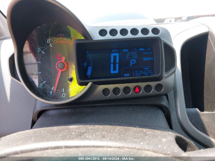 2012 Chevrolet Sonic 2Lt VIN: 1G1JC6SH4C4111092 Lot: 39412912