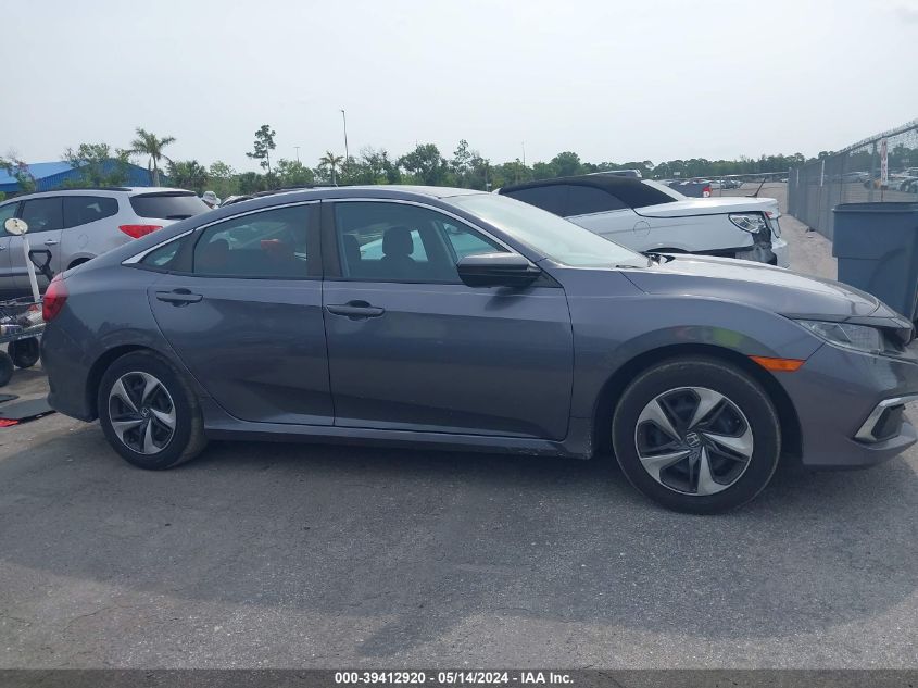 2021 Honda Civic Lx VIN: 2HGFC2F68MH520989 Lot: 39412920