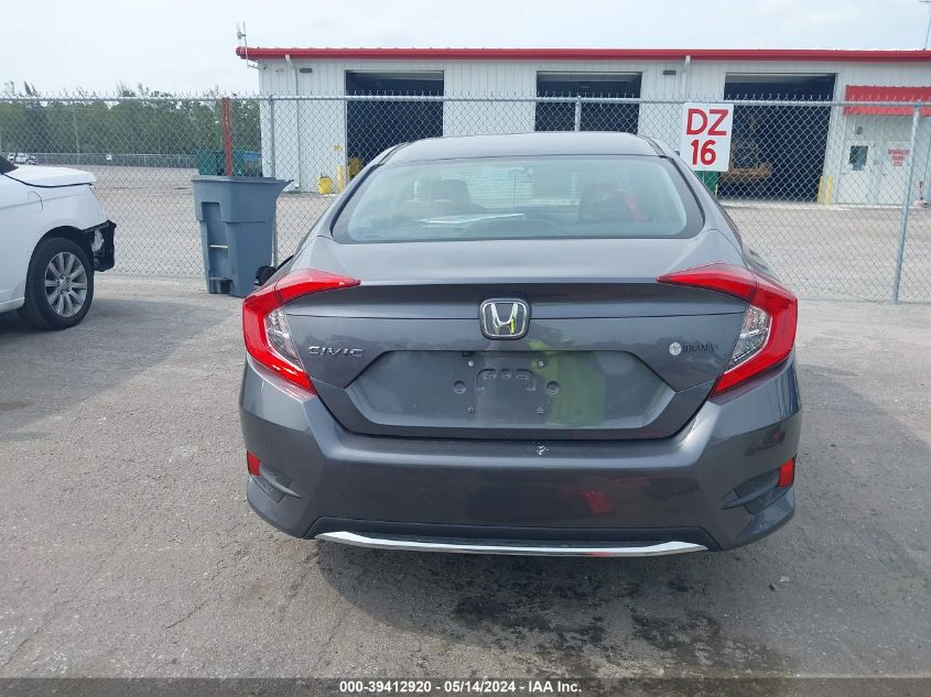 2021 Honda Civic Lx VIN: 2HGFC2F68MH520989 Lot: 39412920