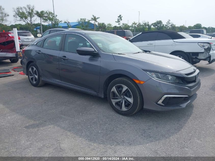 2021 Honda Civic Lx VIN: 2HGFC2F68MH520989 Lot: 39412920