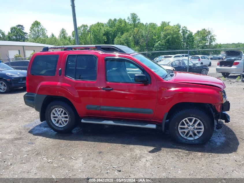 2014 Nissan Xterra S VIN: 5N1AN0NW7EN812341 Lot: 39412925