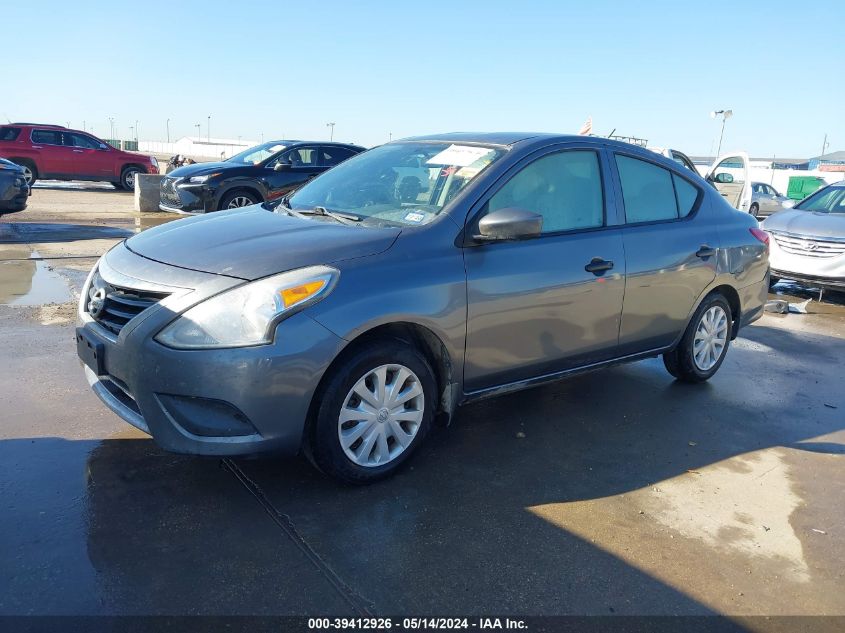 2017 Nissan Versa 1.6 S VIN: 3N1CN7AP0HL801502 Lot: 39412926