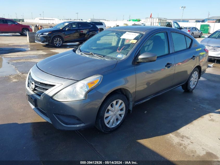 2017 Nissan Versa 1.6 S VIN: 3N1CN7AP0HL801502 Lot: 39412926