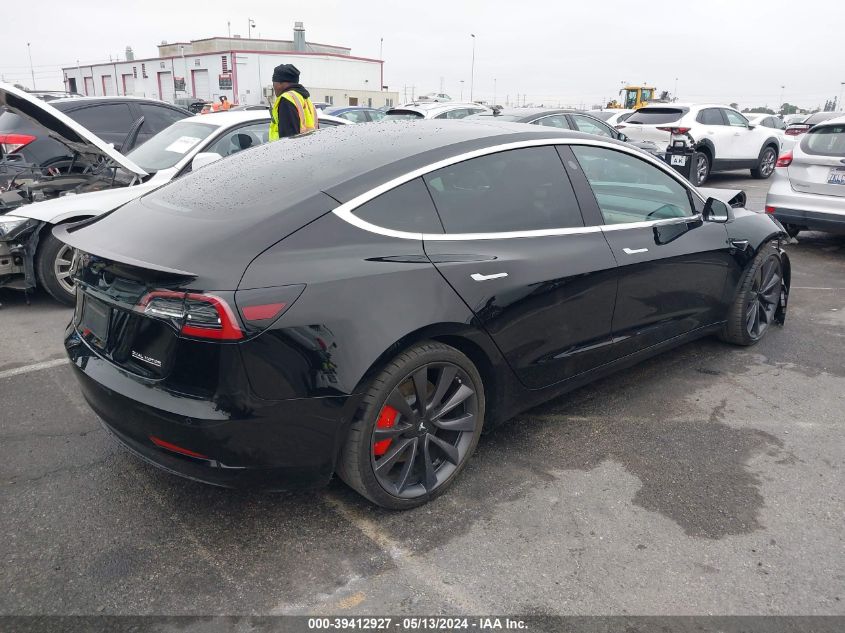 2020 Tesla Model 3 Performance Dual Motor All-Wheel Drive VIN: 5YJ3E1EC9LF741910 Lot: 39412927