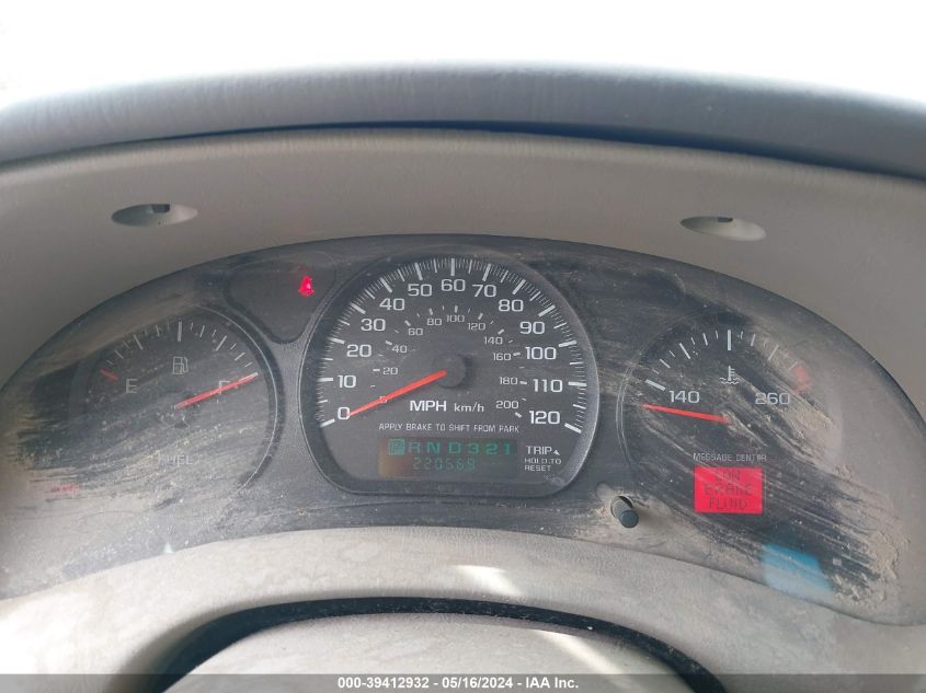 2004 Chevrolet Impala VIN: 2G1WF52E249116481 Lot: 39412932