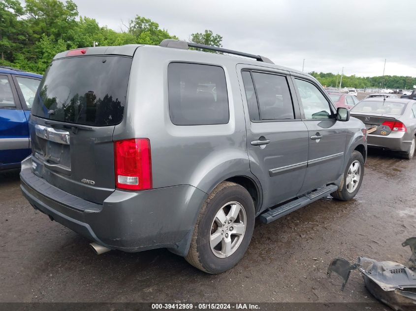 2009 Honda Pilot Ex-L VIN: 5FNYF48589B022366 Lot: 39412959