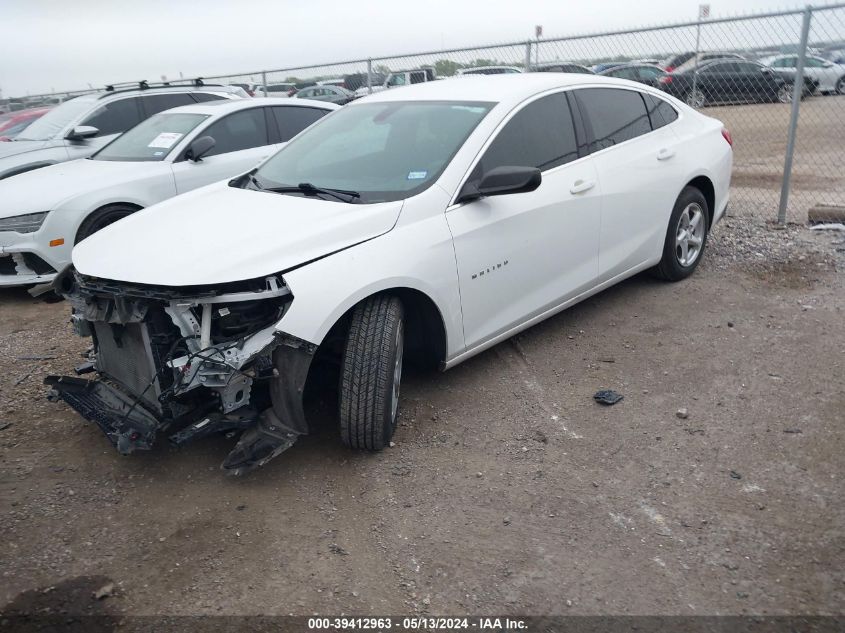 2018 Chevrolet Malibu 1Ls VIN: 1G1ZB5ST4JF167233 Lot: 39412963