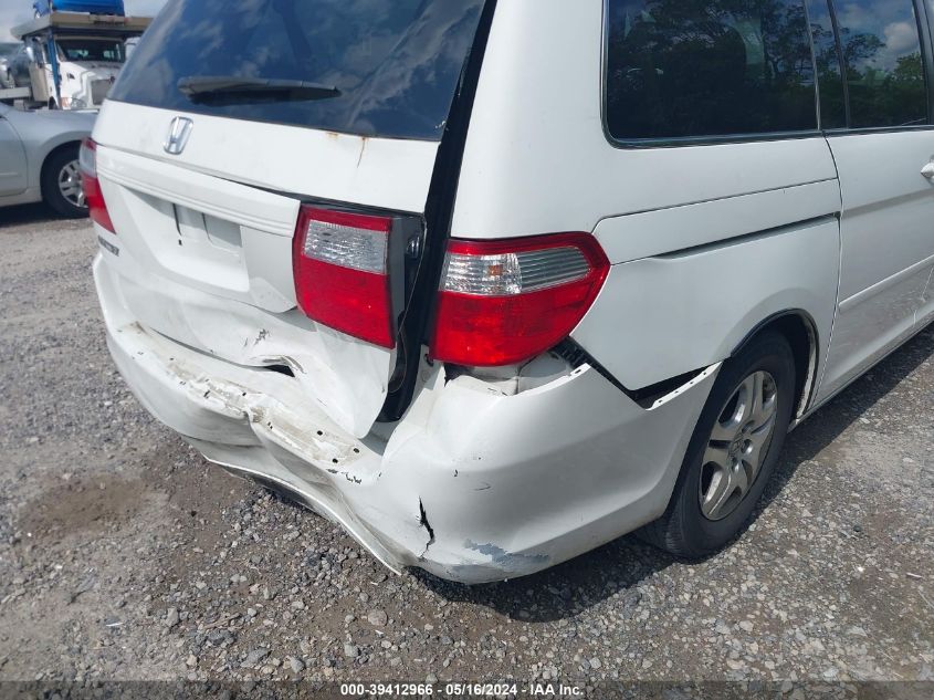 2006 Honda Odyssey Ex VIN: 5FNRL38456B450874 Lot: 39412966