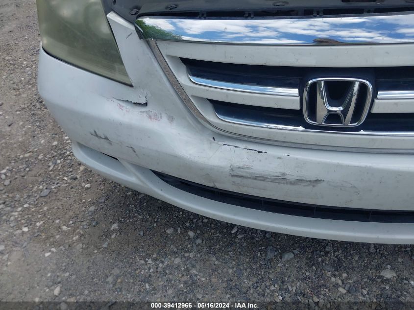 2006 Honda Odyssey Ex VIN: 5FNRL38456B450874 Lot: 39412966