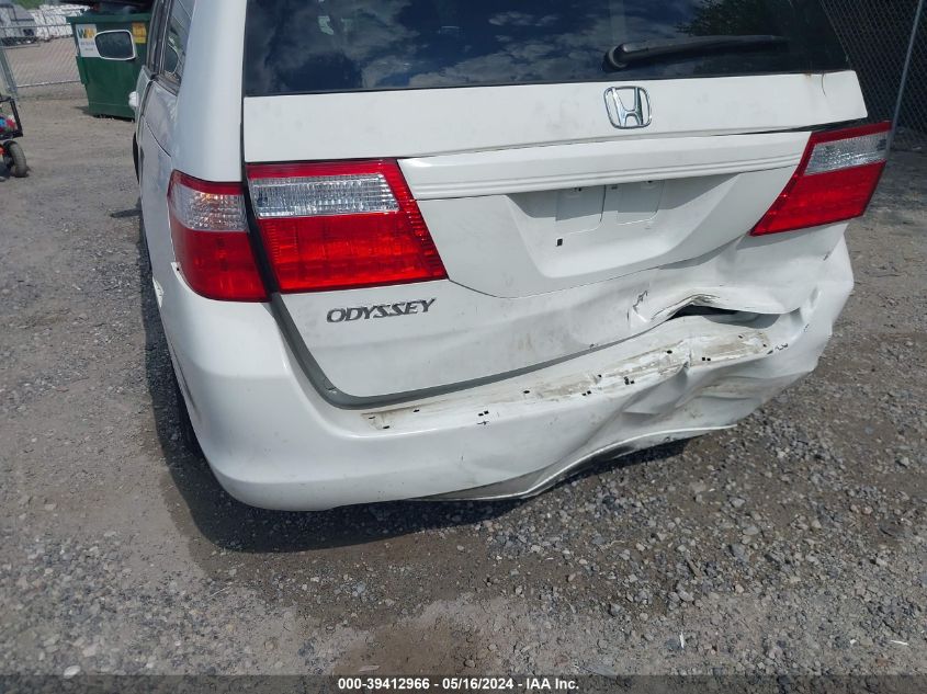 2006 Honda Odyssey Ex VIN: 5FNRL38456B450874 Lot: 39412966