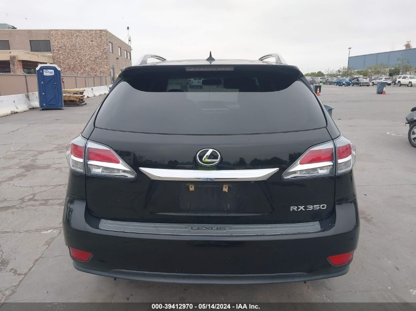 2013 Lexus Rx 350 VIN: 2T2ZK1BA9DC114065 Lot: 39412970