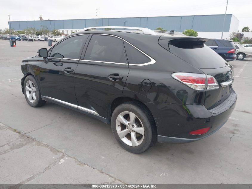 2013 Lexus Rx 350 VIN: 2T2ZK1BA9DC114065 Lot: 39412970