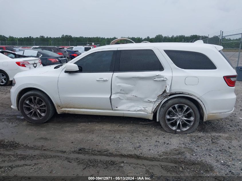 2020 Dodge Durango Gt Awd VIN: 1C4RDJDG0LC297069 Lot: 39412971