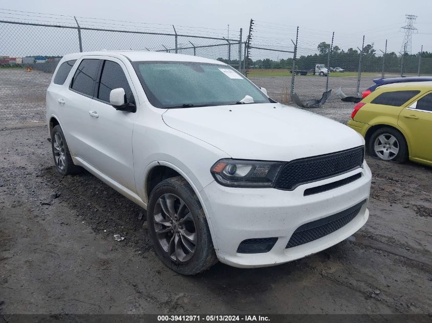 2020 Dodge Durango Gt Awd VIN: 1C4RDJDG0LC297069 Lot: 39412971