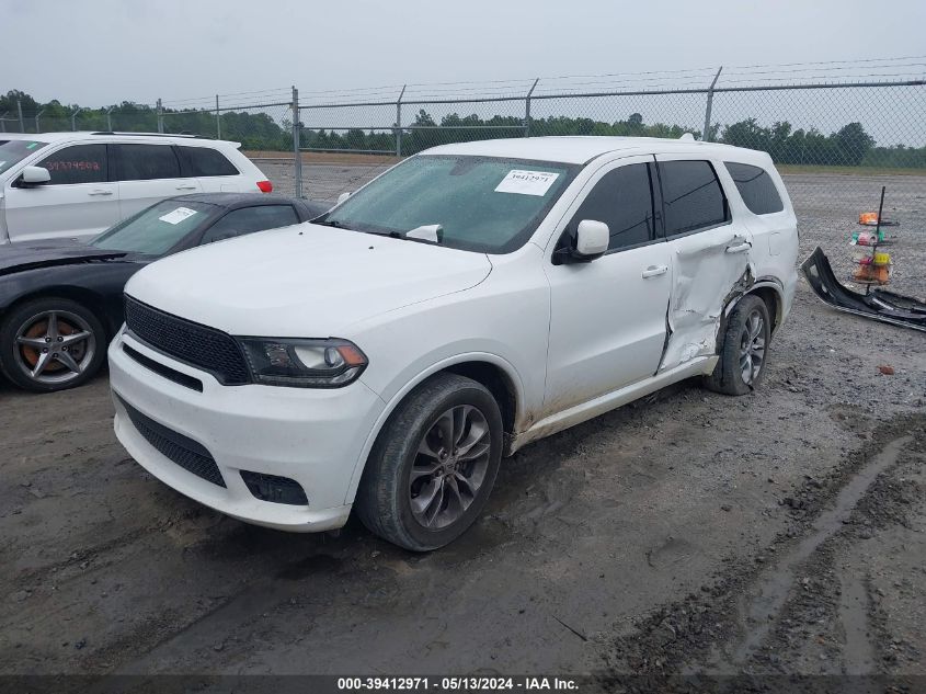 2020 Dodge Durango Gt Awd VIN: 1C4RDJDG0LC297069 Lot: 39412971