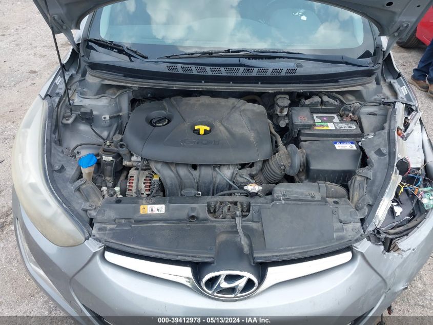 2014 Hyundai Elantra Sport VIN: KMHDH4AH5EU121222 Lot: 39412978