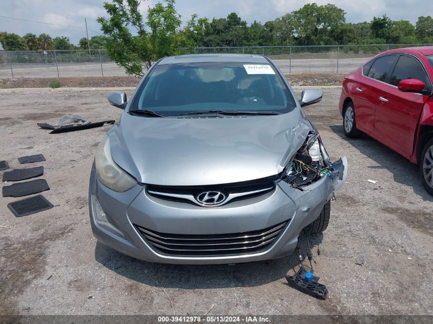 2014 Hyundai Elantra Sport VIN: KMHDH4AH5EU121222 Lot: 39412978