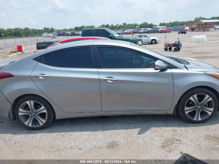 2014 Hyundai Elantra Sport VIN: KMHDH4AH5EU121222 Lot: 39412978