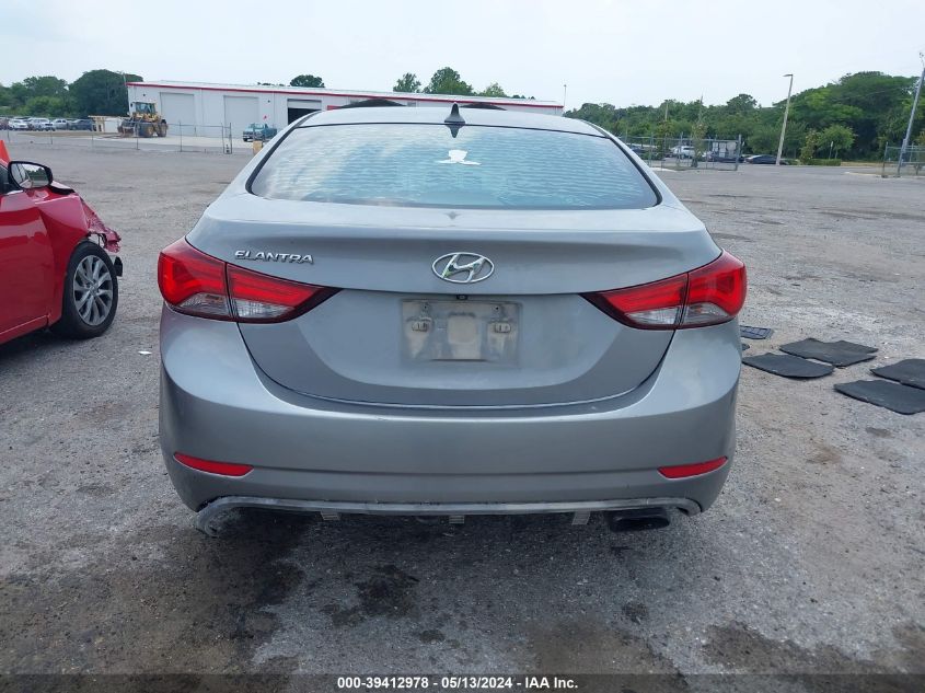 2014 Hyundai Elantra Sport VIN: KMHDH4AH5EU121222 Lot: 39412978