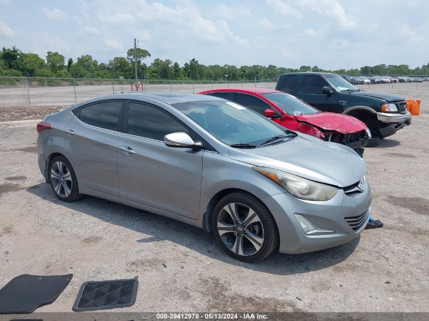 2014 Hyundai Elantra Sport VIN: KMHDH4AH5EU121222 Lot: 39412978