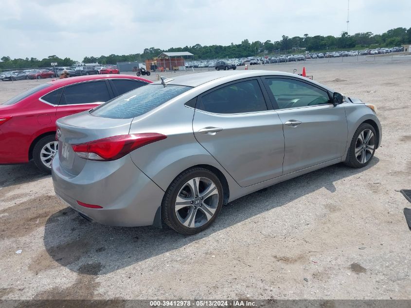 2014 Hyundai Elantra Sport VIN: KMHDH4AH5EU121222 Lot: 39412978